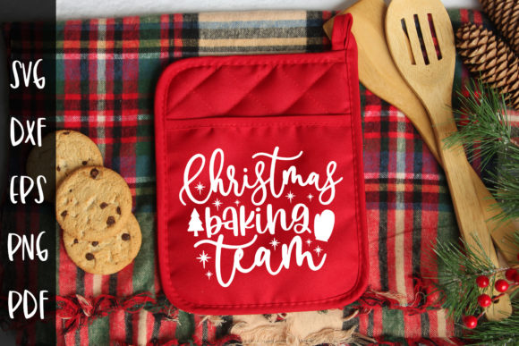 Christmas Baking Team SVG: Crafts & Graphics for Real Handmade Business
