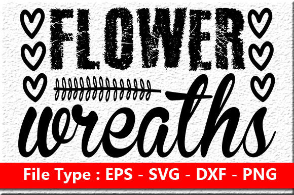 Garden Quote Design, Floral Frames Graphics