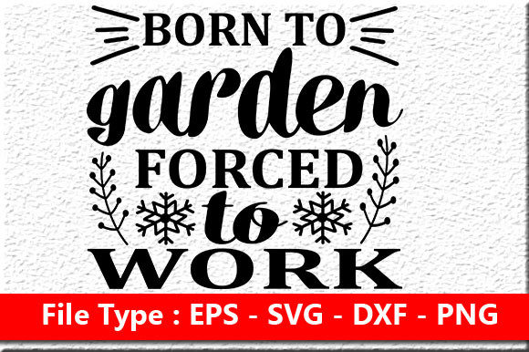 Garden Quote Design: Graphics & Crafts for Branding
