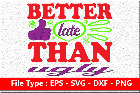 Makeup Bundle Quote Design, Better Late: Graphics and Crafts