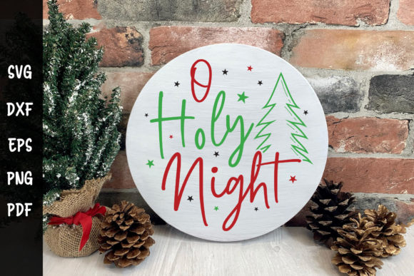 O Holy Night SVG: Christmas Graphics for Crafts