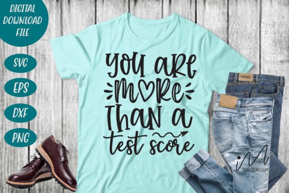 You Are More Than a Test Score SVG Graphics